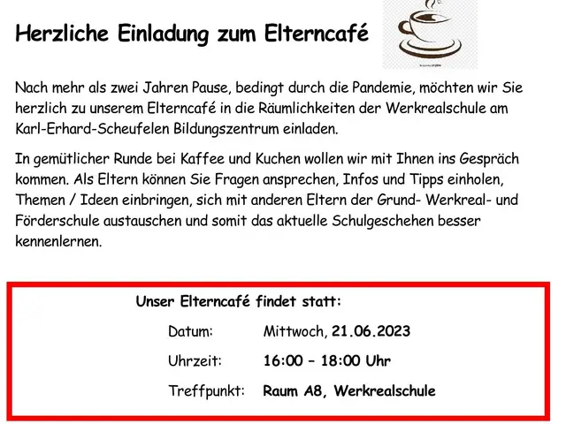 Elterncafé